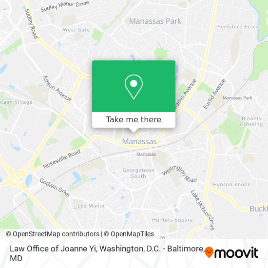 Law Office of Joanne Yi map