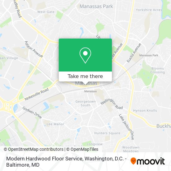 Mapa de Modern Hardwood Floor Service
