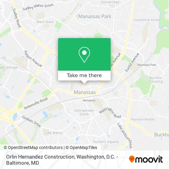 Orlin Hernandez Construction map