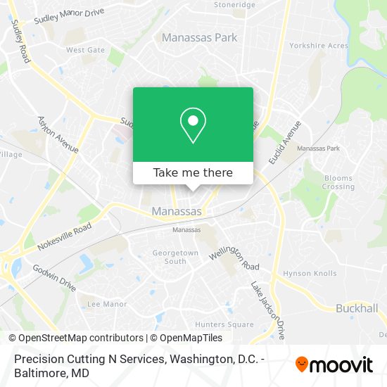 Precision Cutting N Services map