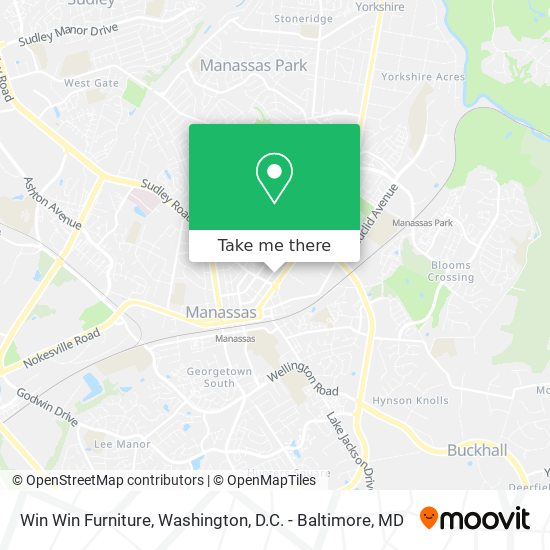 Win Win Furniture map