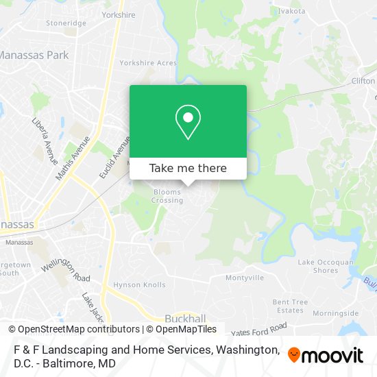 F & F Landscaping and Home Services map