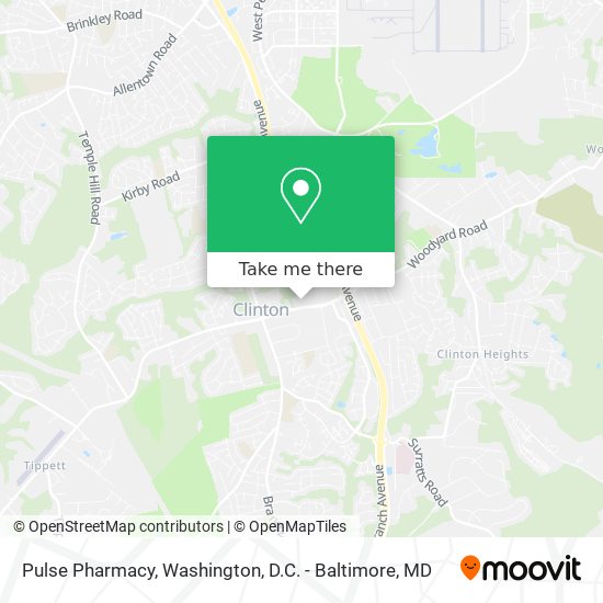 Mapa de Pulse Pharmacy