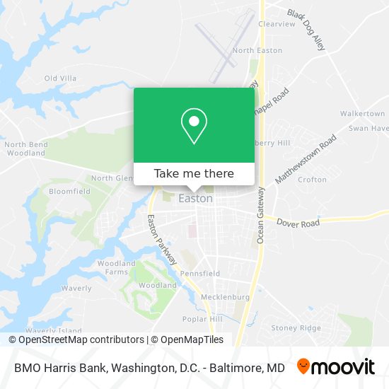 BMO Harris Bank map