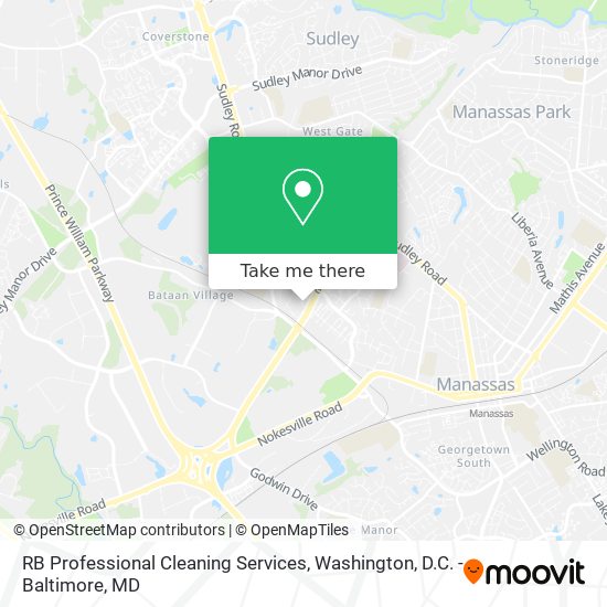 Mapa de RB Professional Cleaning Services