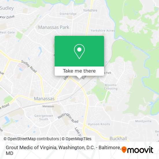 Mapa de Grout Medic of Virginia