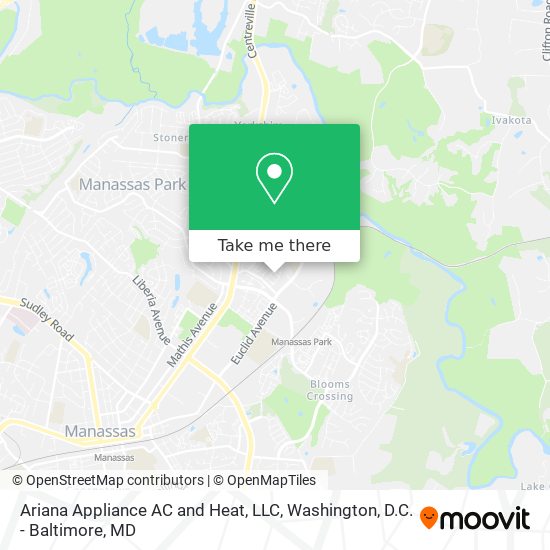 Mapa de Ariana Appliance AC and Heat, LLC