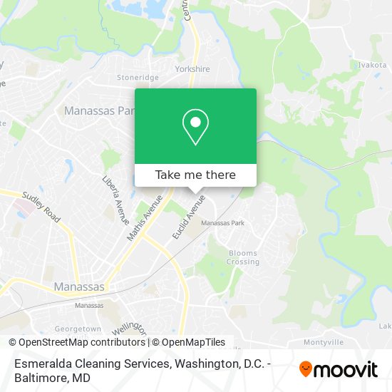 Mapa de Esmeralda Cleaning Services