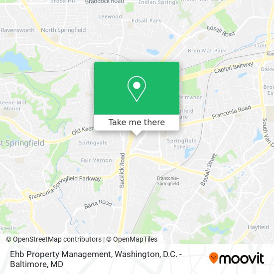 Ehb Property Management map