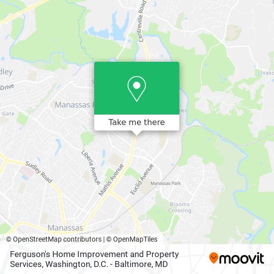 Ferguson's Home Improvement and Property Services map