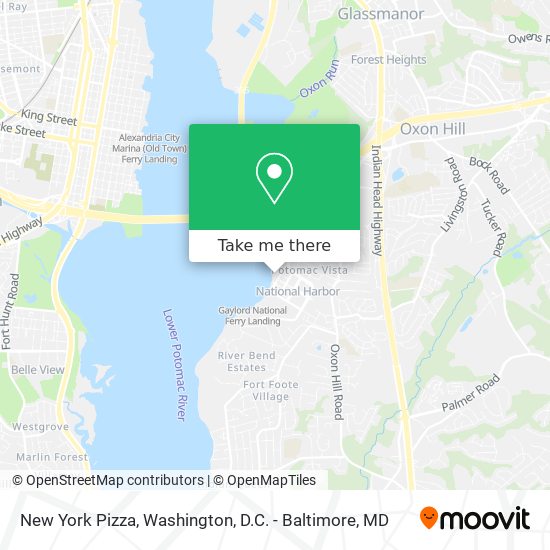 Mapa de New York Pizza