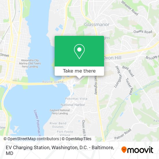 Mapa de EV Charging Station