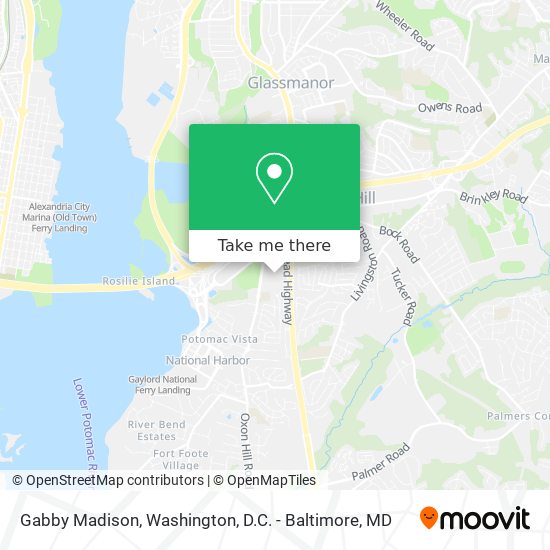 Mapa de Gabby Madison