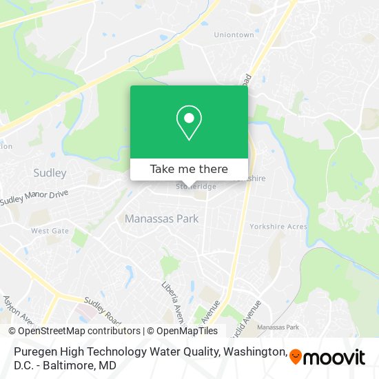 Mapa de Puregen High Technology Water Quality