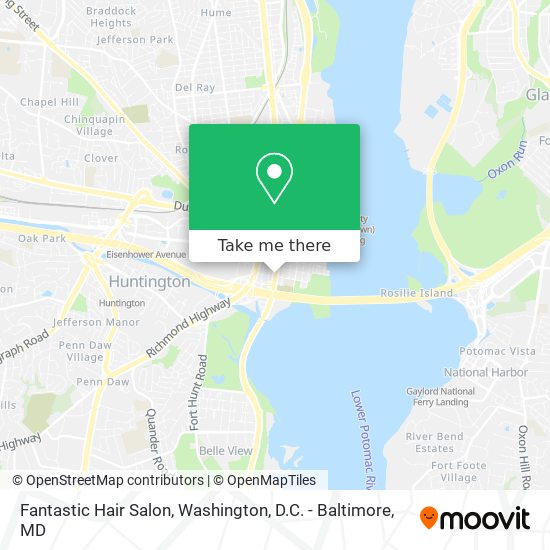 Fantastic Hair Salon map