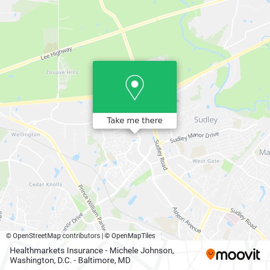 Mapa de Healthmarkets Insurance - Michele Johnson