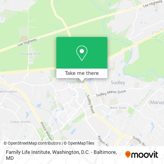 Family Life Institute map