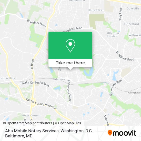 Mapa de Aba Mobile Notary Services