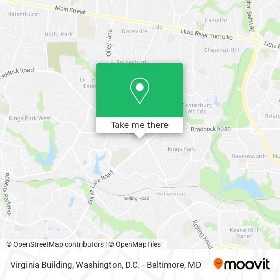 Mapa de Virginia Building