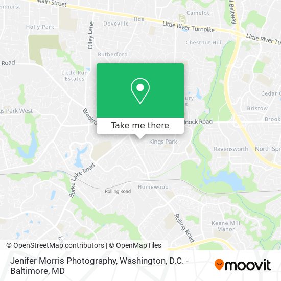 Jenifer Morris Photography map