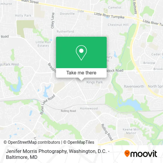 Mapa de Jenifer Morris Photography