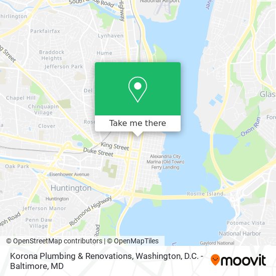 Mapa de Korona Plumbing & Renovations