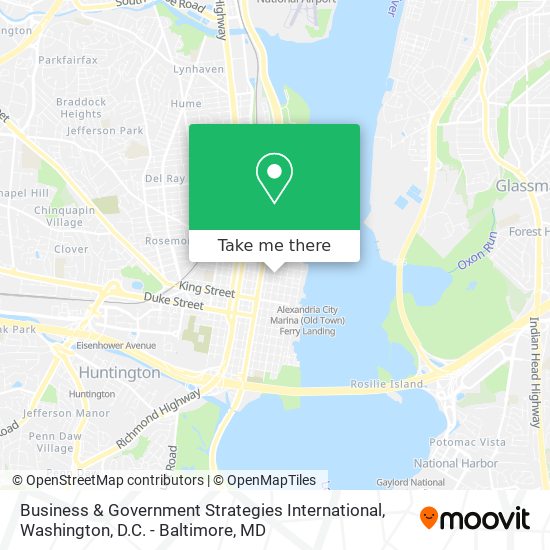 Business & Government Strategies International map