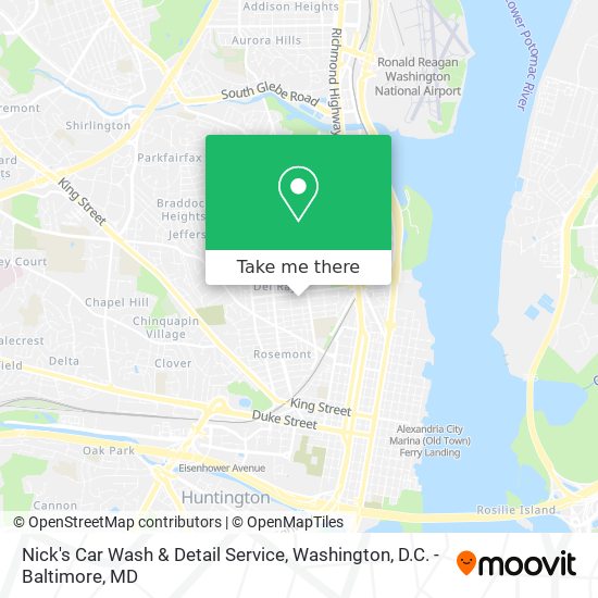 Nick's Car Wash & Detail Service map