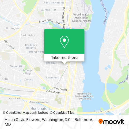Helen Olivia Flowers map