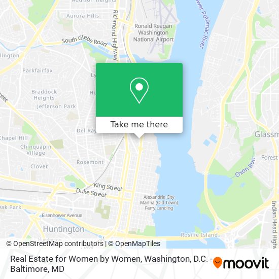 Real Estate for Women by Women map