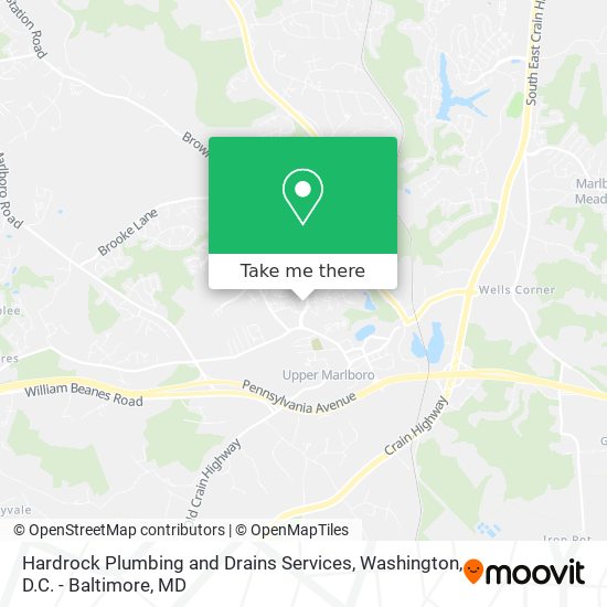 Mapa de Hardrock Plumbing and Drains Services