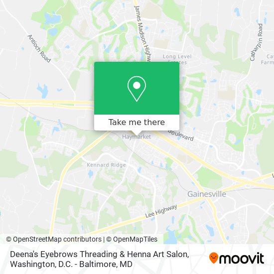 Mapa de Deena's Eyebrows Threading & Henna Art Salon