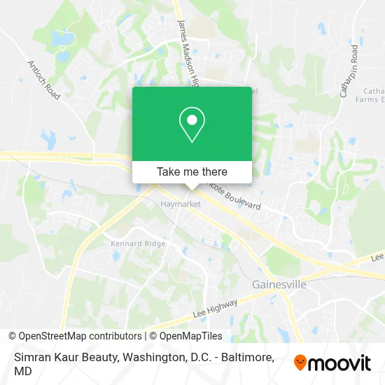 Simran Kaur Beauty map