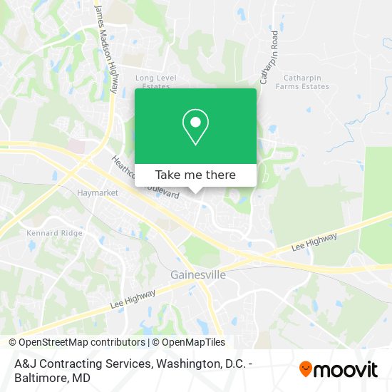 A&J Contracting Services map