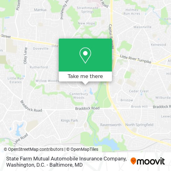 Mapa de State Farm Mutual Automobile Insurance Company