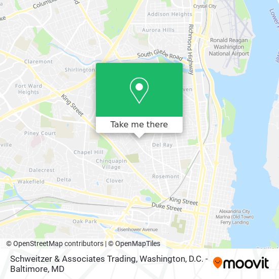 Schweitzer & Associates Trading map