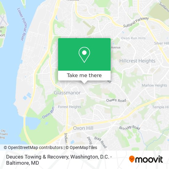 Mapa de Deuces Towing & Recovery