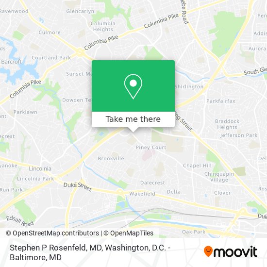 Mapa de Stephen P Rosenfeld, MD