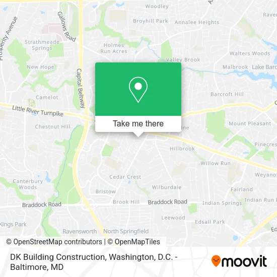 DK Building Construction map
