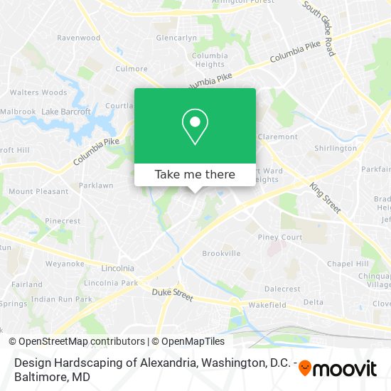 Design Hardscaping of Alexandria map