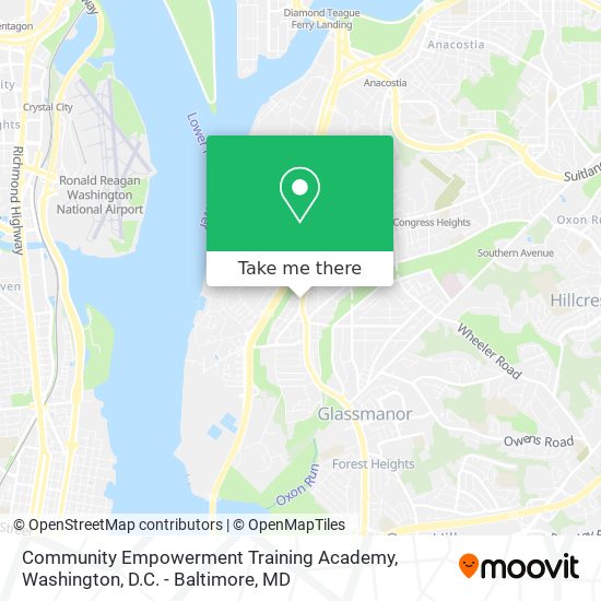 Community Empowerment Training Academy map
