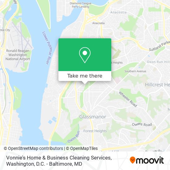 Mapa de Vonnie's Home & Business Cleaning Services