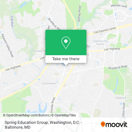 Spring Education Group map