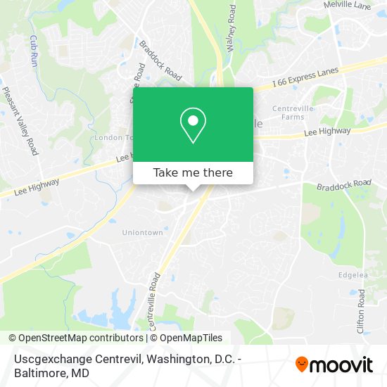 Uscgexchange Centrevil map