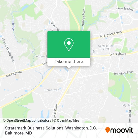 Stratamark Business Solutions map