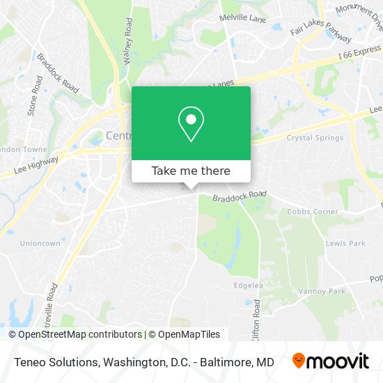 Teneo Solutions map