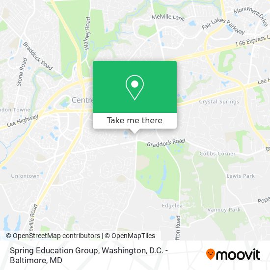 Spring Education Group map