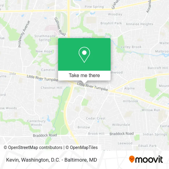 Mapa de Kevin