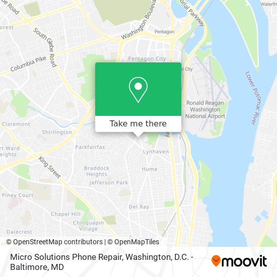 Mapa de Micro Solutions Phone Repair