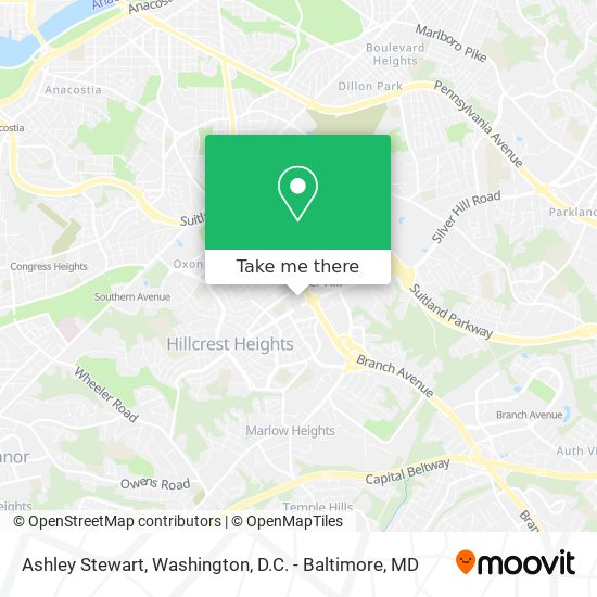 Ashley Stewart map